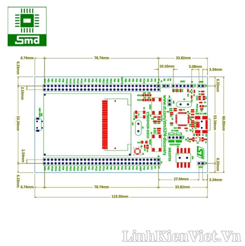 Kit STM32F4DISCOVERY Cortex-M4