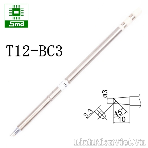 Đầu mỏ hàn T12-BC3