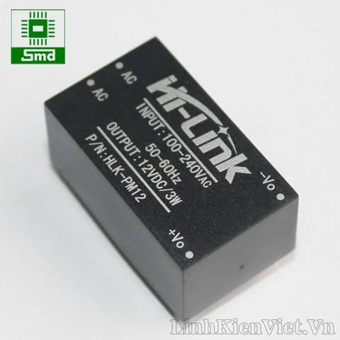 Module nguồn HLK-PM12 220V-12V 3W (Hi -Link)