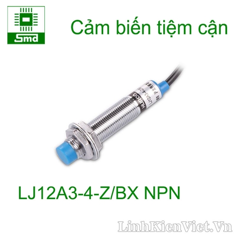 Cảm Biến Tiệm Cận LJ12A3-4 NPN (thường mở)