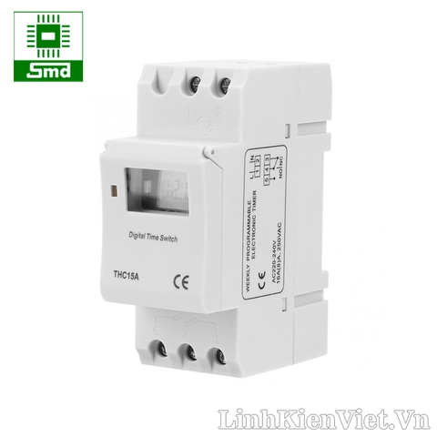 THC15A 220V-16A Công tắc hẹn giờ 16 chế độ