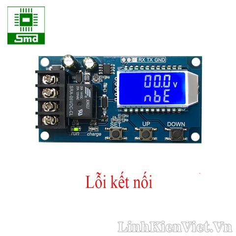 Mạch bảo vệ sạc acquy 6-60V có hiển thị LCD