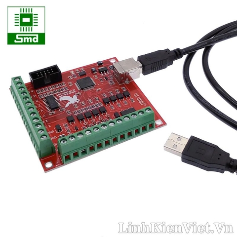 Mạch điều khiển máy cnc 4 trục USB mach3