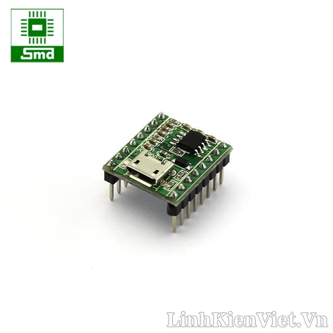 Module phát nhạc MP3 WAV microUSB chip nhớ JQ8900