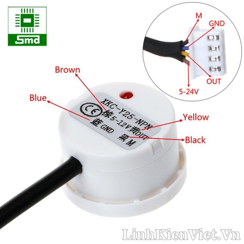 Cảm biến mức nước XKC-Y25-NPN (5V-12V)