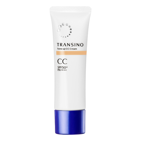Kem trang điểm chống nắng, nâng tone Transino Whitening CC Cream SPF50+ PA++++