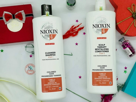 Bộ gội xả Nioxin System 4 300ml - 1000ml