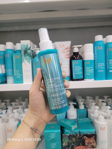 Xịt bảo vệ & kiểm soát rối xù Moroccanoil Frizz Control 160ml