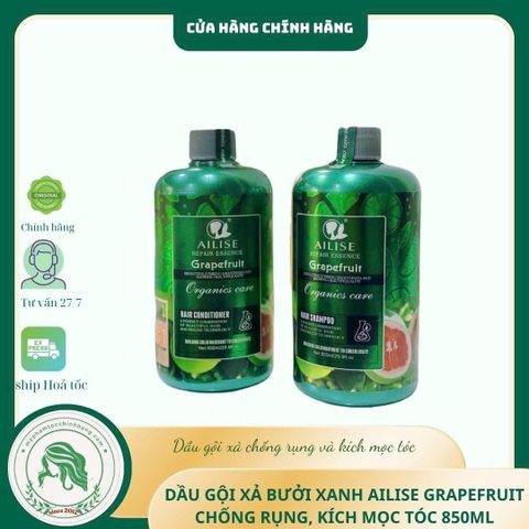 Dầu Gội, DầuXả Và Dầu Hấp Bưởi Ailise Grapefruit 850ML