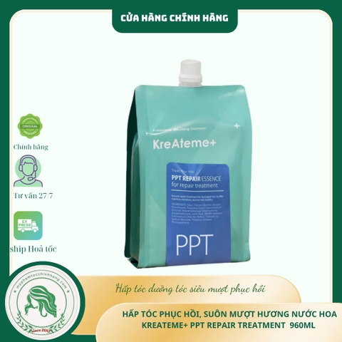 Kem Dưỡng Tóc PPT KreAteme Repair Essence Hair Treatment 960ml