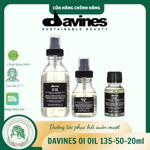 DẦU DƯỠNG TÓC HOÀN MỸ DAVINES OI ABSOLUTE 20ml 50ML