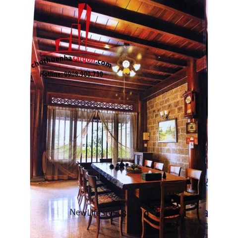 Cho thuê Biệt Thự gỗ tại Quận 2 khu Thảo Điền - giá 3000$