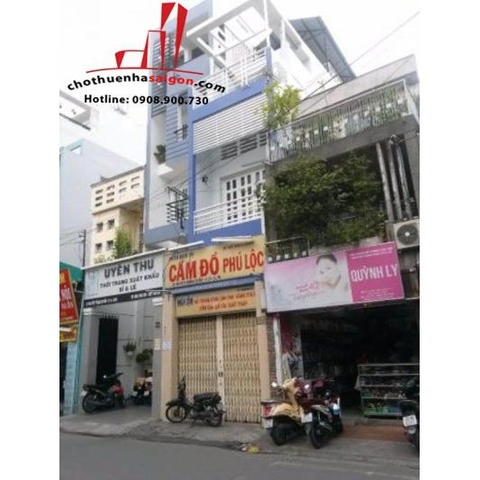 cho thuê nhà nguyên căn mặt tiền đường nguyễn trọng tuyển,giá 25tr/tháng