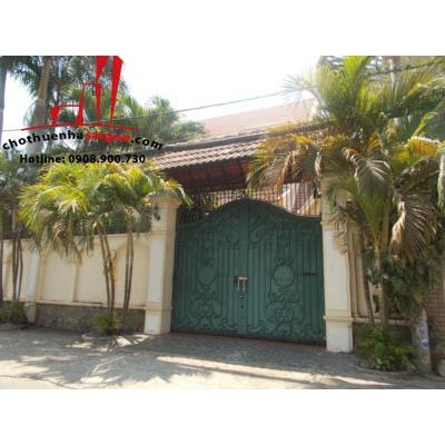 cho thuê biệt thự quận 2, đường ngô quang huy giá cho thuê:4000$/tháng