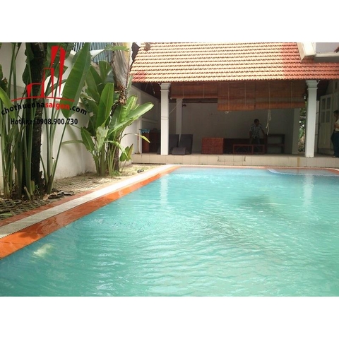 Cho thuê Biệt Thự phố tại Quận 2 khu Thảo Điền - giá 2500$