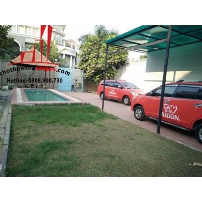 cho thuê biệt thự sân vườn đường trần não quận 2,giá cho thuê:1000$/tháng