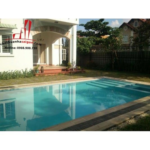 cho thuê biệt thự đường nguyễn văn hưởng, quận 2