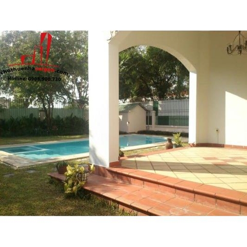 cho thuê biệt thự đường nguyễn văn hưởng, quận 2