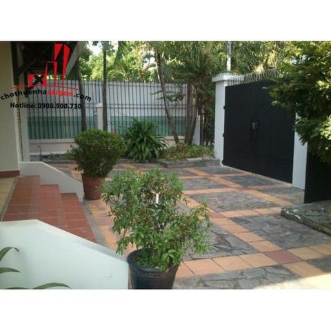 cho thuê biệt thự đường nguyễn văn hưởng, quận 2