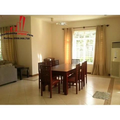 cho thuê biệt thự đường nguyễn văn hưởng, quận 2