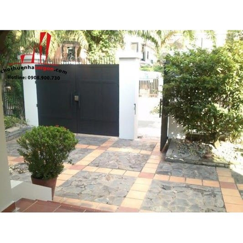 cho thuê biệt thự đường nguyễn văn hưởng, quận 2