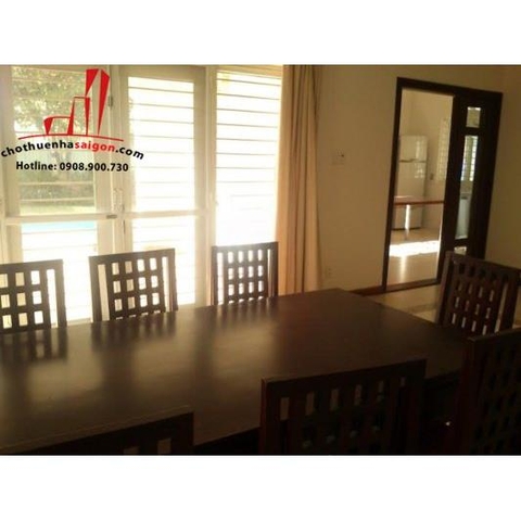 cho thuê biệt thự đường nguyễn văn hưởng, quận 2