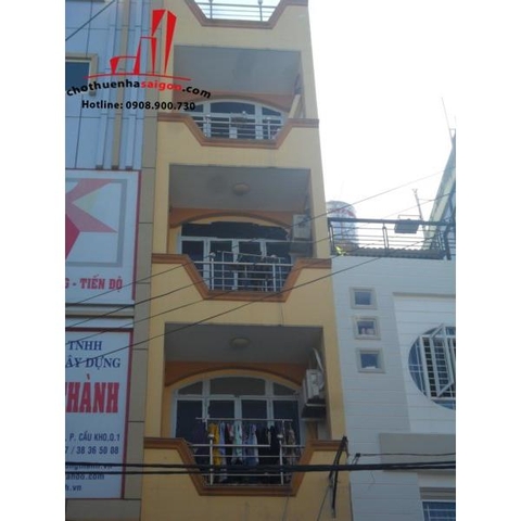 cho thuê nhà nguyên căn mặt tiền đường nguyễn cảnh chân, quận 1