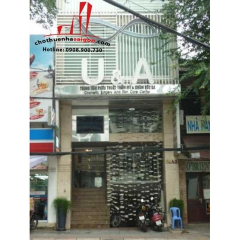 cho thuê nhà nguyên căn mặt tiền đường hai bà trưng, phường bến nghé, quận 1