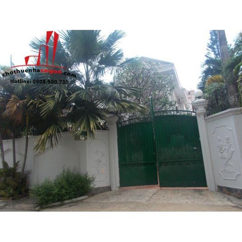 cho thuê biệt thự quận 2, khu thảo điền giá cho thuê:4000$, thương lượng