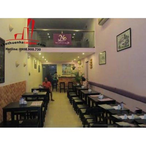 cho thuê nhà mặt tiền đường ký con quận 1, giá 48tr/tháng