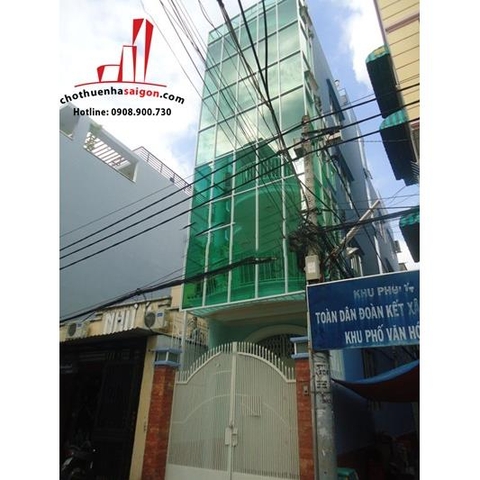 cho thuê nhà mặt tiền đường thạch thi thanh , phường tân định quận 1