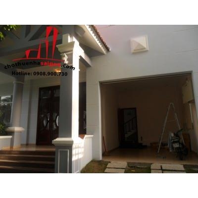 cho thuê biệt thự sân vườn hồ bơi, đường nguyễn văn hưởng, quận 2, giá 3000$