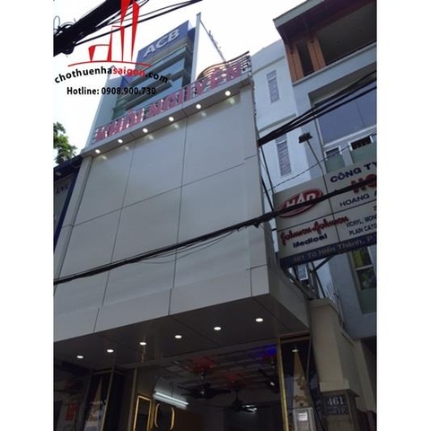 cần cho văn phòng mặt tiền đường tô hiến thành, quận 10, giá cho thuê:10tr/tháng