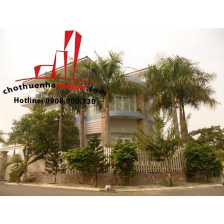 biệt thự đẹp view sông quận 2 cho thuê