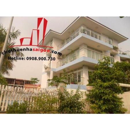 biệt thự đẹp view sông quận 2 cho thuê