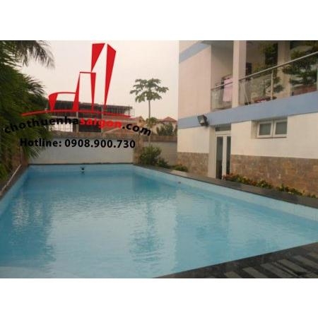 biệt thự đẹp view sông quận 2 cho thuê