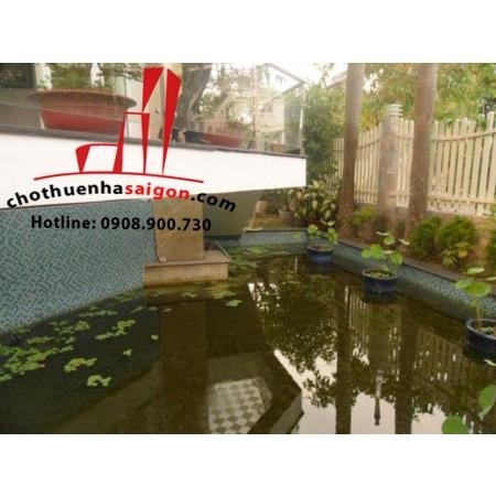 biệt thự đẹp view sông quận 2 cho thuê