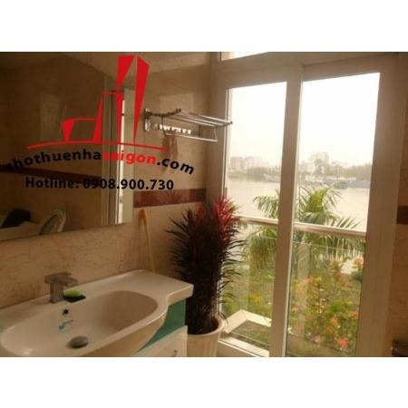biệt thự đẹp view sông quận 2 cho thuê