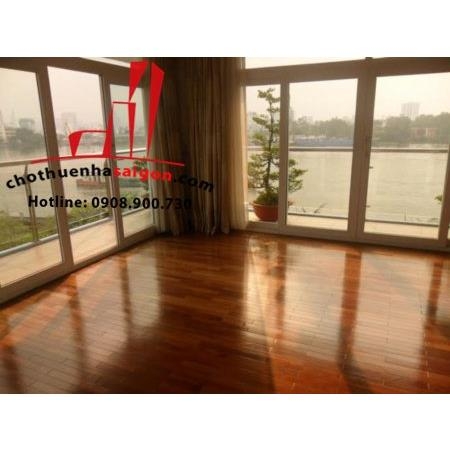 biệt thự đẹp view sông quận 2 cho thuê