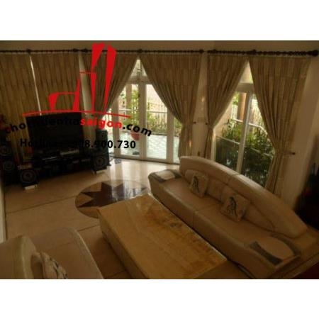 biệt thự đẹp view sông quận 2 cho thuê