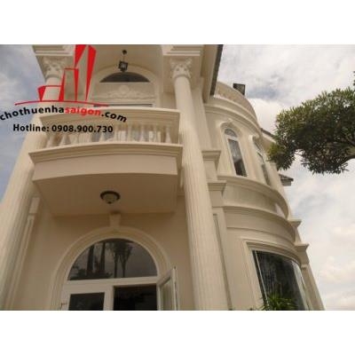 cho thuê biệt thự mini đường trần não, gần bờ sông quận 2, giá 1200$/tháng