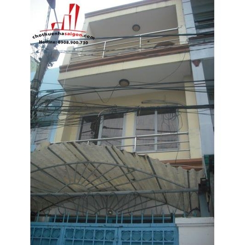 cho thuê nhà mặt tiền đường nguyễn minh hoàng , quận tân bình