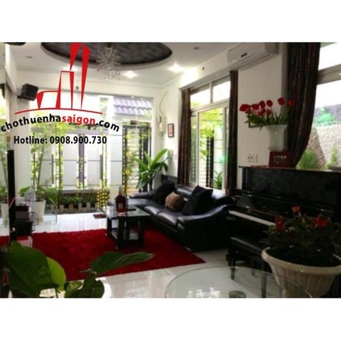 CHO THUÊ BIỆT THỰ QUẬN 7, ĐƯỜNG HUỲNH TẤN PHÁT GIÁ 1200$