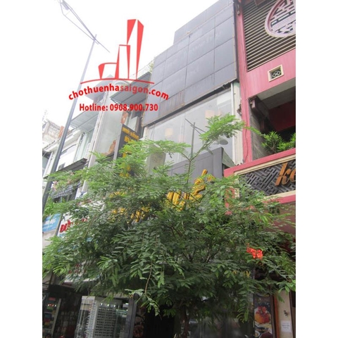 cho thuê nhà quận 1, nhà mặt tiền đường lê thánh tôn