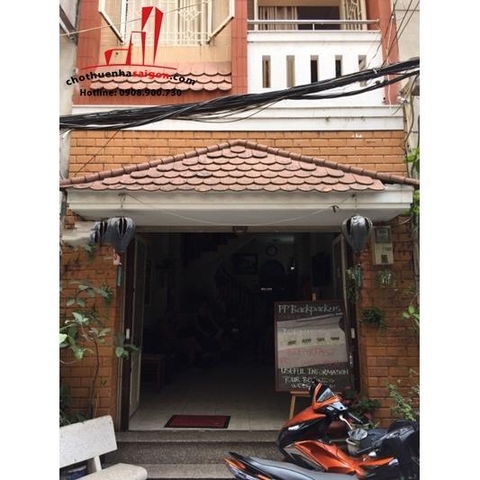cho thuê nhà quận 1, nhà hẽm đường phạm ngũ lão giá cho thuê:38tr/tháng