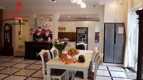 cho thuê  biệt thự quận 7, khu biệt thự tấn trường giá cho thuê: 2000$/tháng