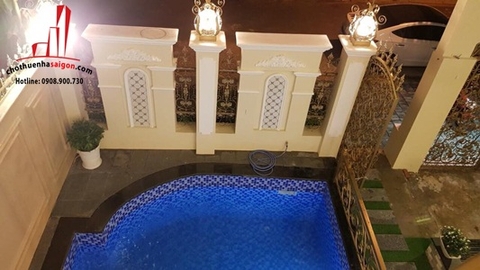 cho thuê  biệt thự quận 7, khu biệt thự tấn trường giá cho thuê: 2000$/tháng