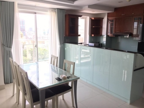 cho thuê căn hộ chung cư 107 trương định quận 3, 2 phòng ngủ , giá 20tr/tháng