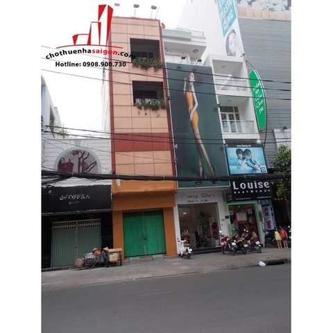 cho thuê nhà quận 1, nhà mặt tiền đường lê thị riêng giá cho thuê thương lượng