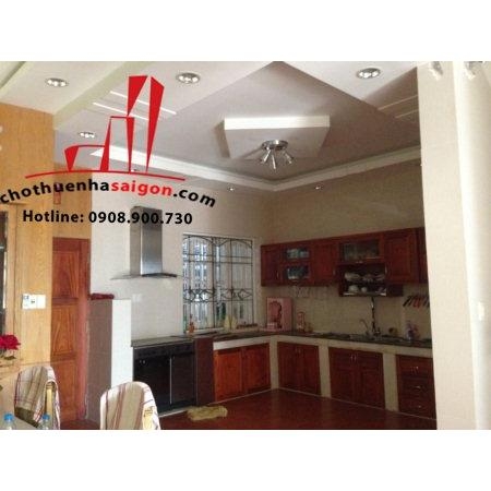 cho thuê biệt thự khu combound trần não, quận 2